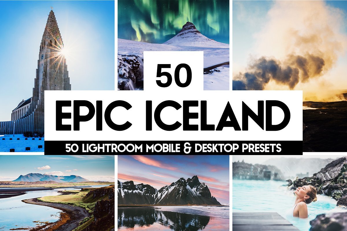 50+冰岛自然风景LR调色预设（1941）