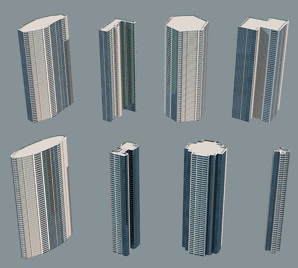C4D城市建筑楼房模型预设 The Pixel Lab – Cinema 4D （1509）图层云6