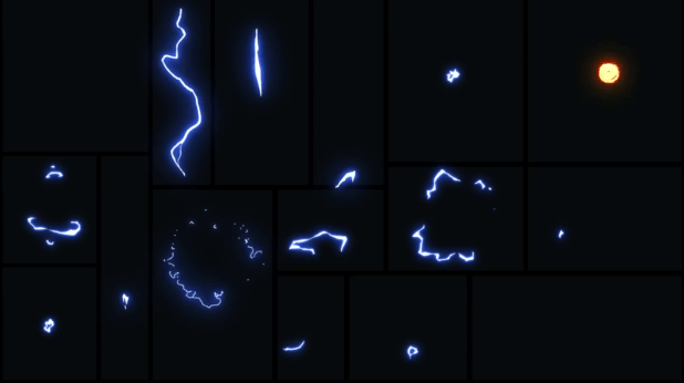 2d动画卡通能源爆炸火光闪光手绘液体徽标过渡合集（1629）图层云