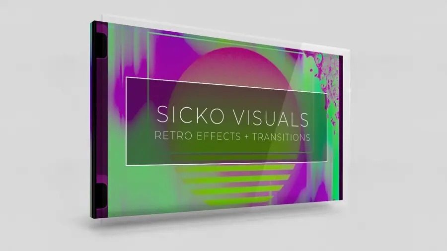 （新）Vamify 视频创作者的SICKO视觉效果视频素材（3249）