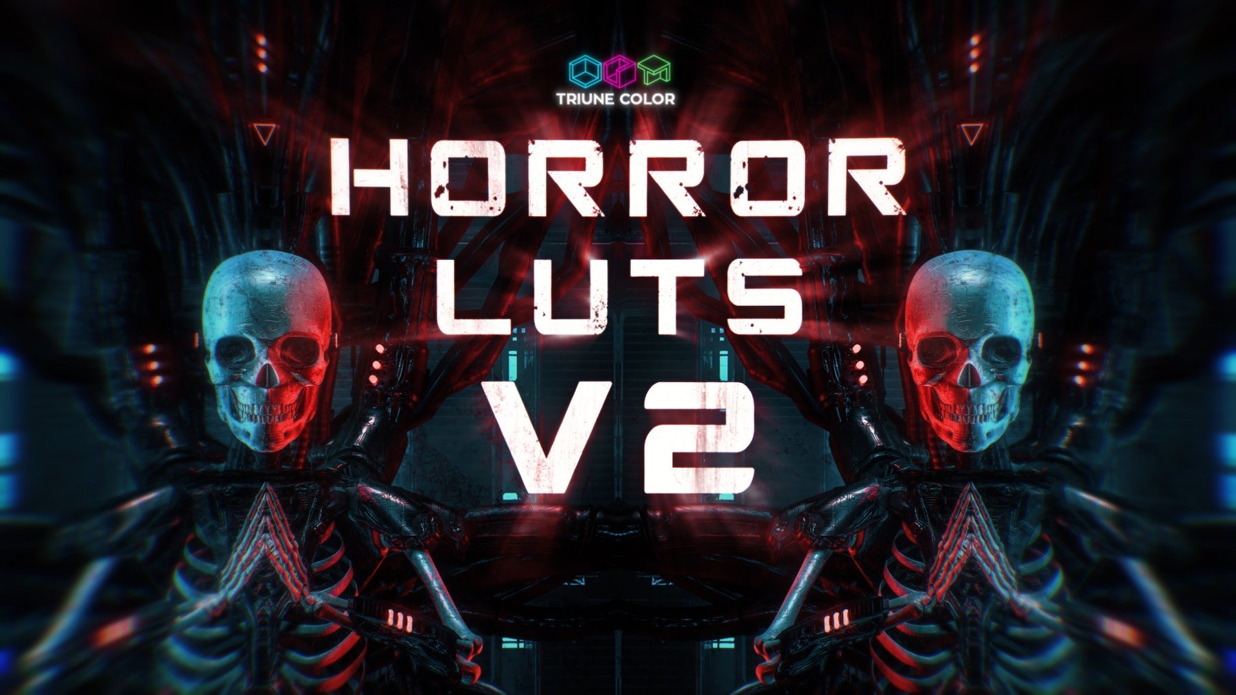 恐怖电影调色预设LUTS V2（3081）HORROR LUTS V2