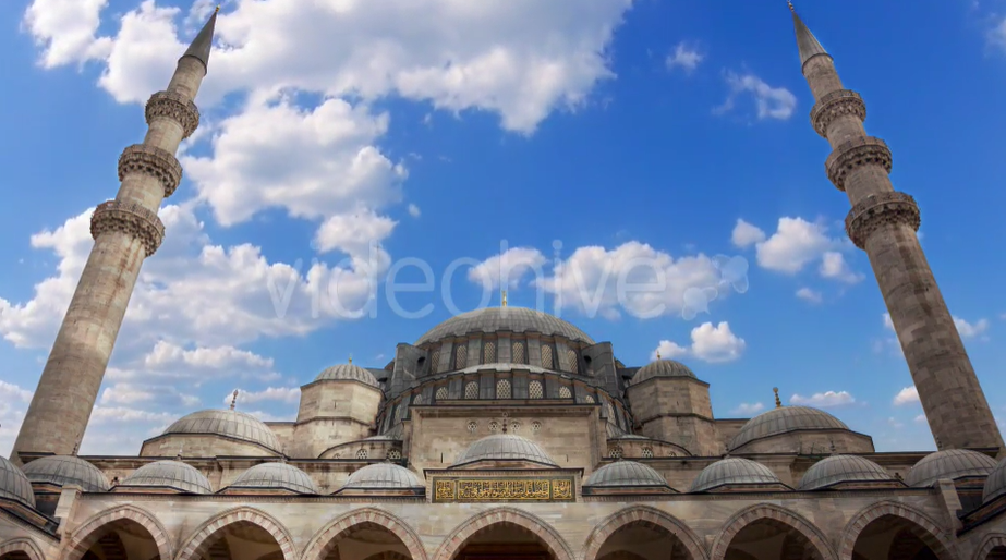 伊斯坦布尔清真寺景点视频素材（2187）