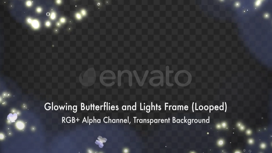 梦幻飞碟视频装饰框背景视频素材（2198）