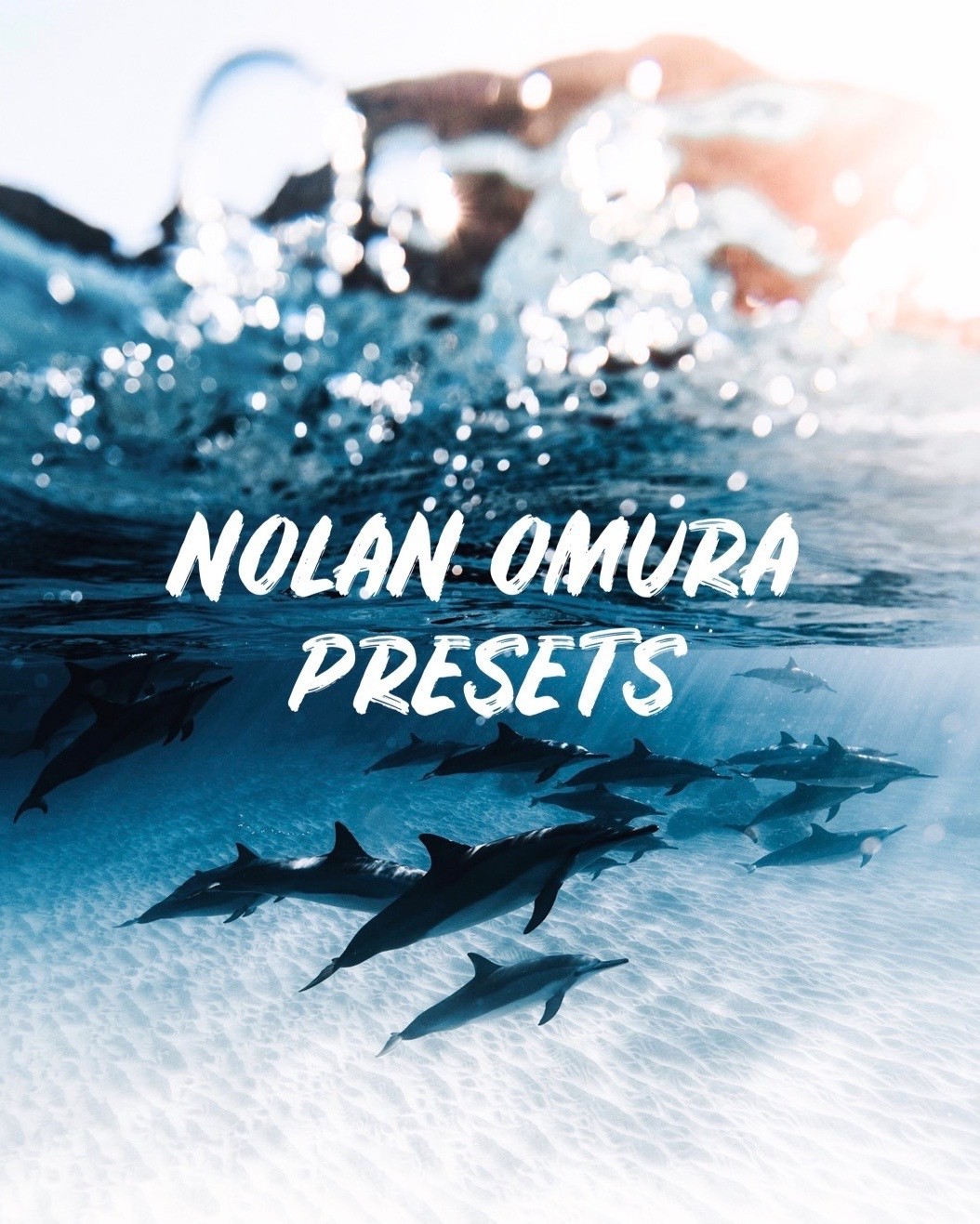 Nolan 水下海滩日落日出从林LR预设 Omura Desktop Lightroom Presets（3043）