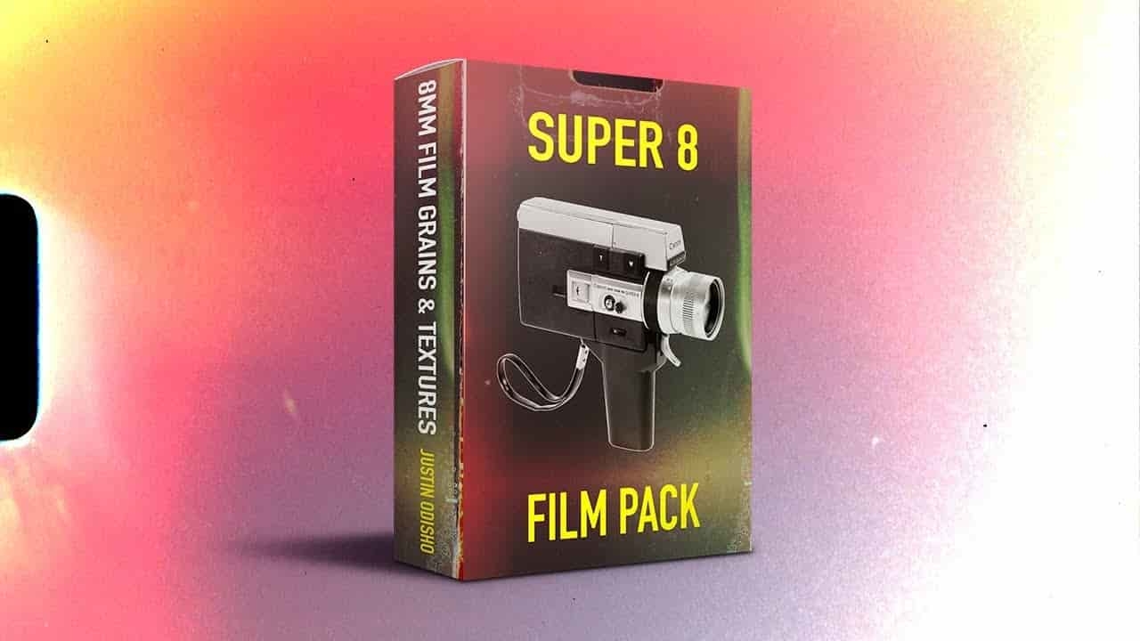 20多种Super 8mm胶片颗粒和纹理（1791）