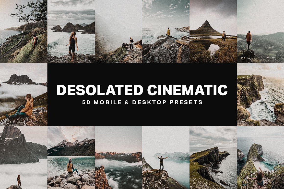 50个荒凉的电影LR预设 50 Desolated Cinematic LR Presets（3047）