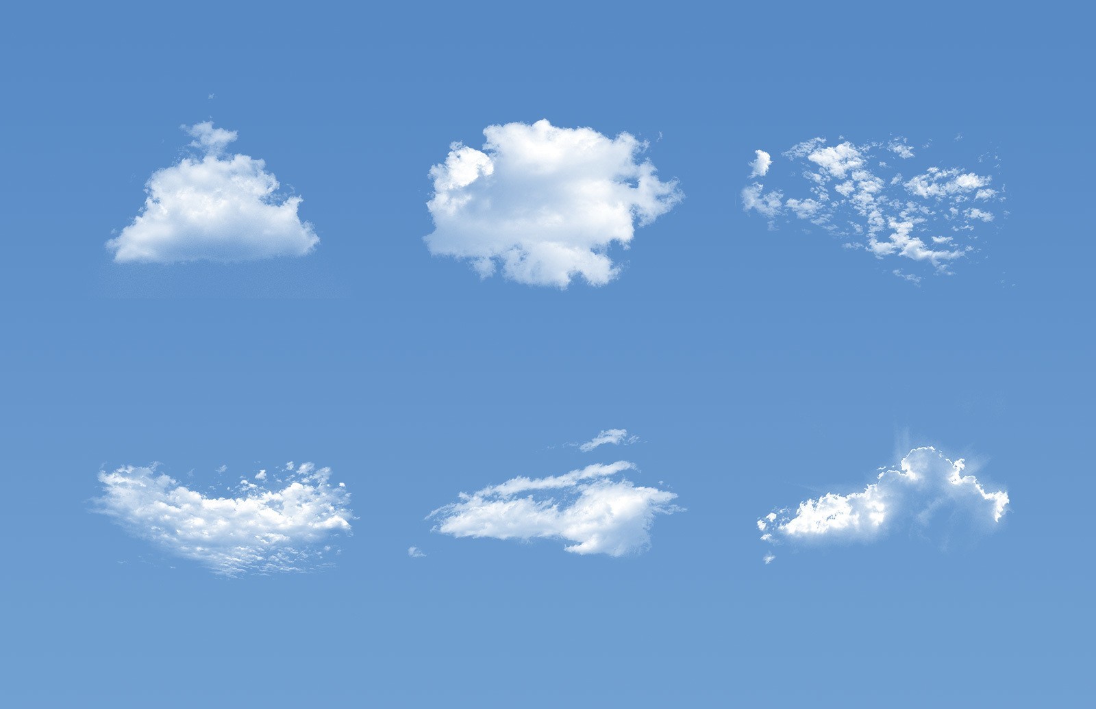 30款云朵云层形状 PS 笔刷（1732）图层云1