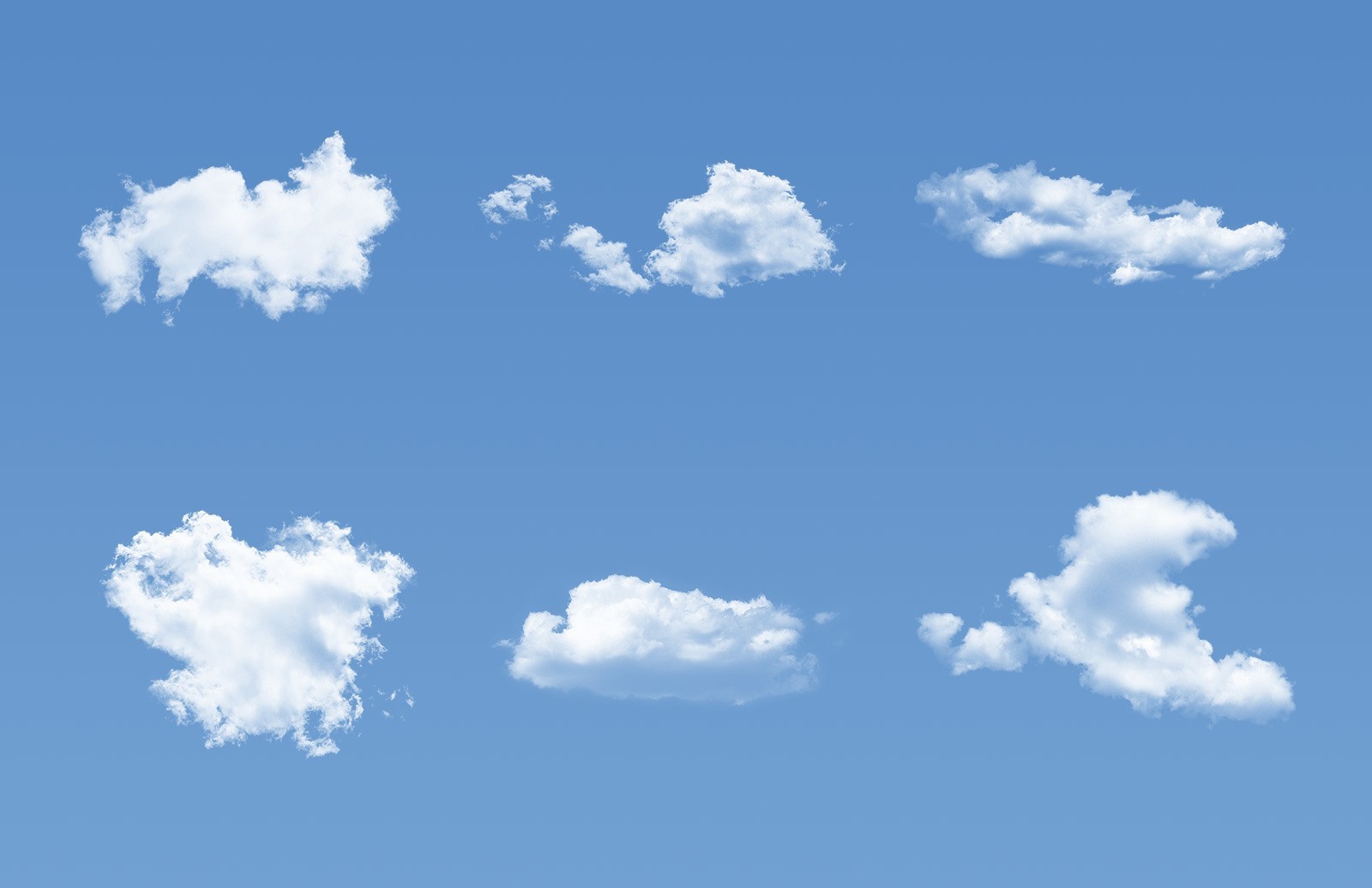 30款云朵云层形状 PS 笔刷（1732）图层云2