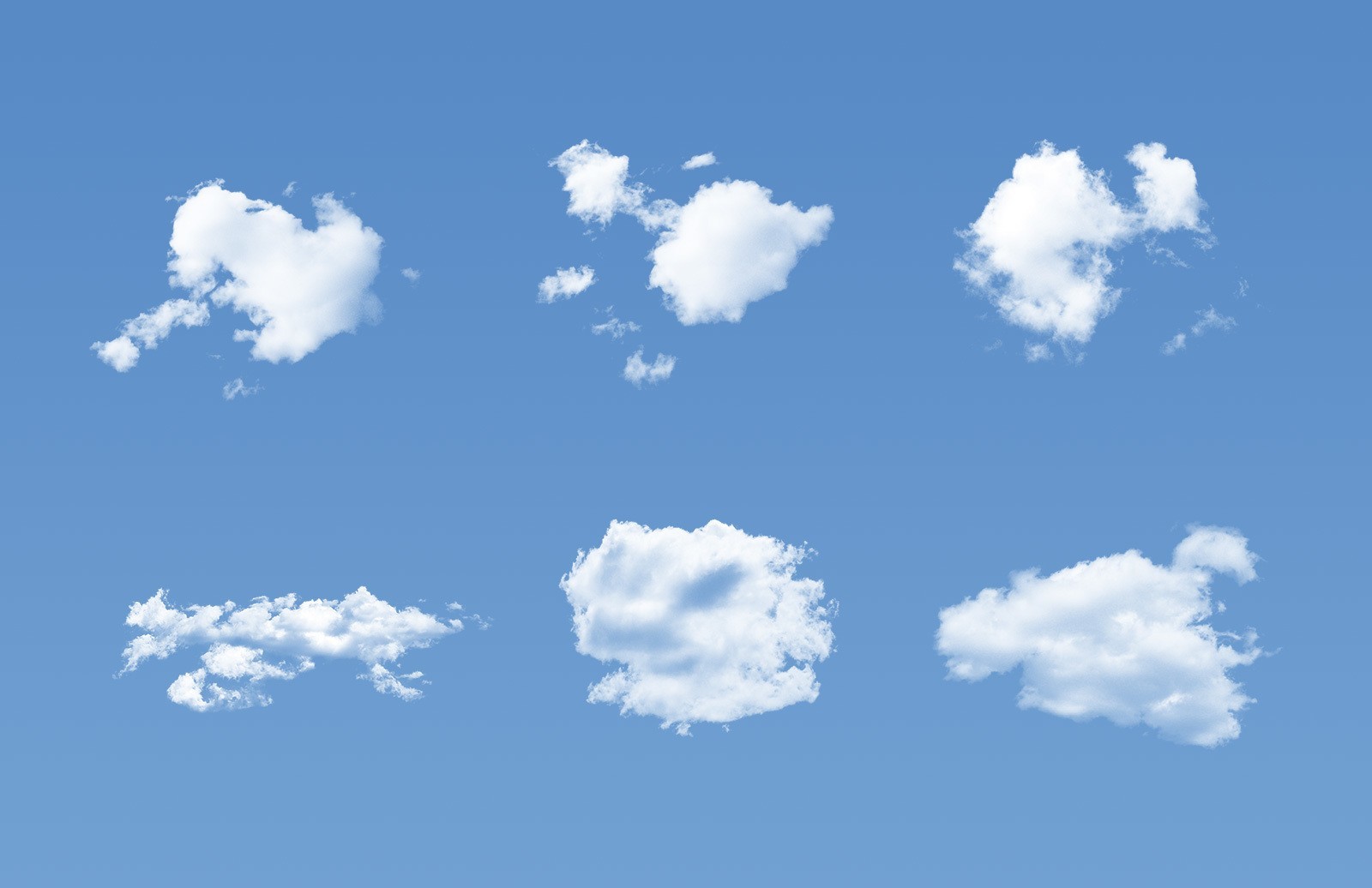 30款云朵云层形状 PS 笔刷（1732）图层云3