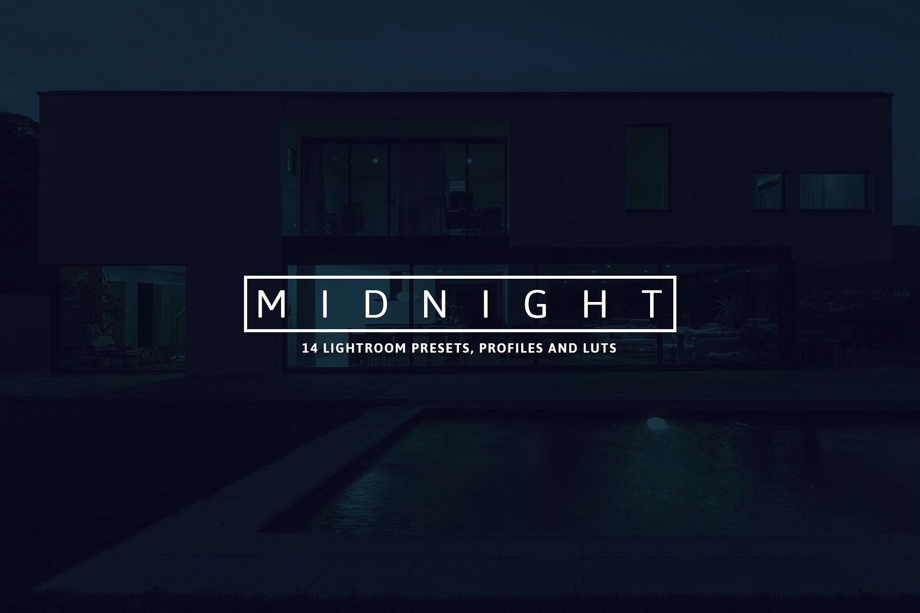 夜景照片效果处理LR预设 Midnight Lightroom Presets/Profiles（2205）