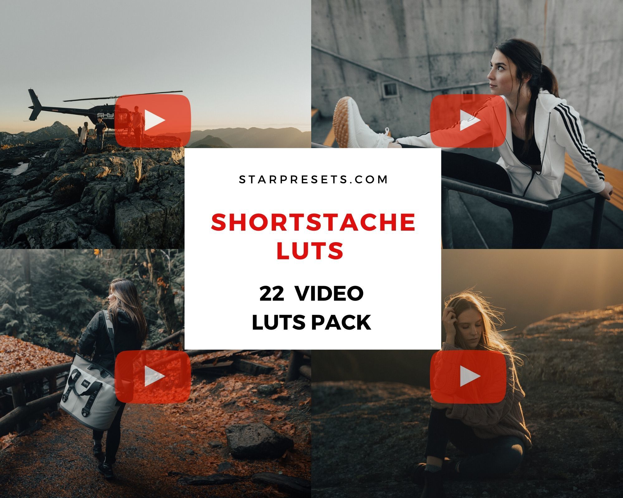 SHORTSTACHE LUTS – 22 VIDEO LUTS PACK（3079）