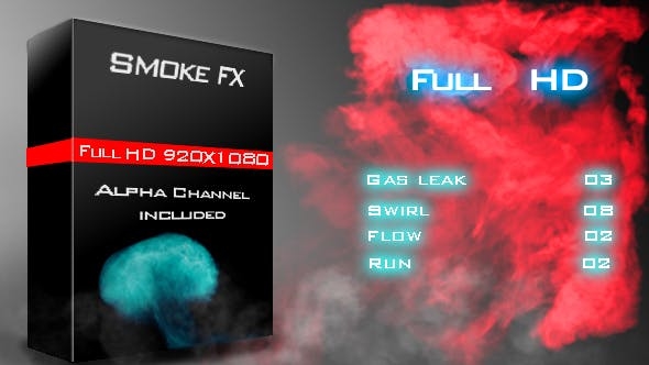 FX烟雾效果视频素材（3154）