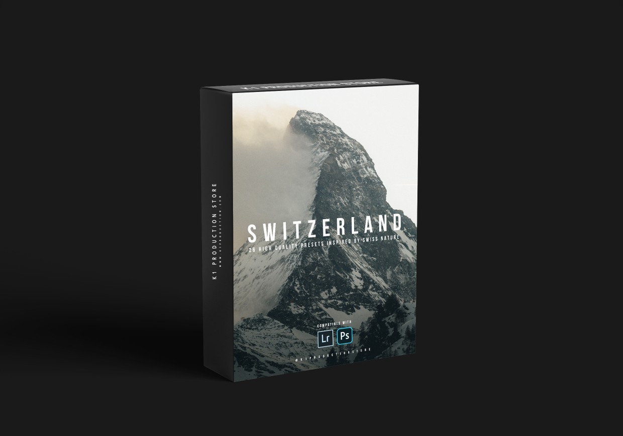 6个精心制作的瑞士预设包Lightroom预设 SWITZERLAND Preset Pack（3352）