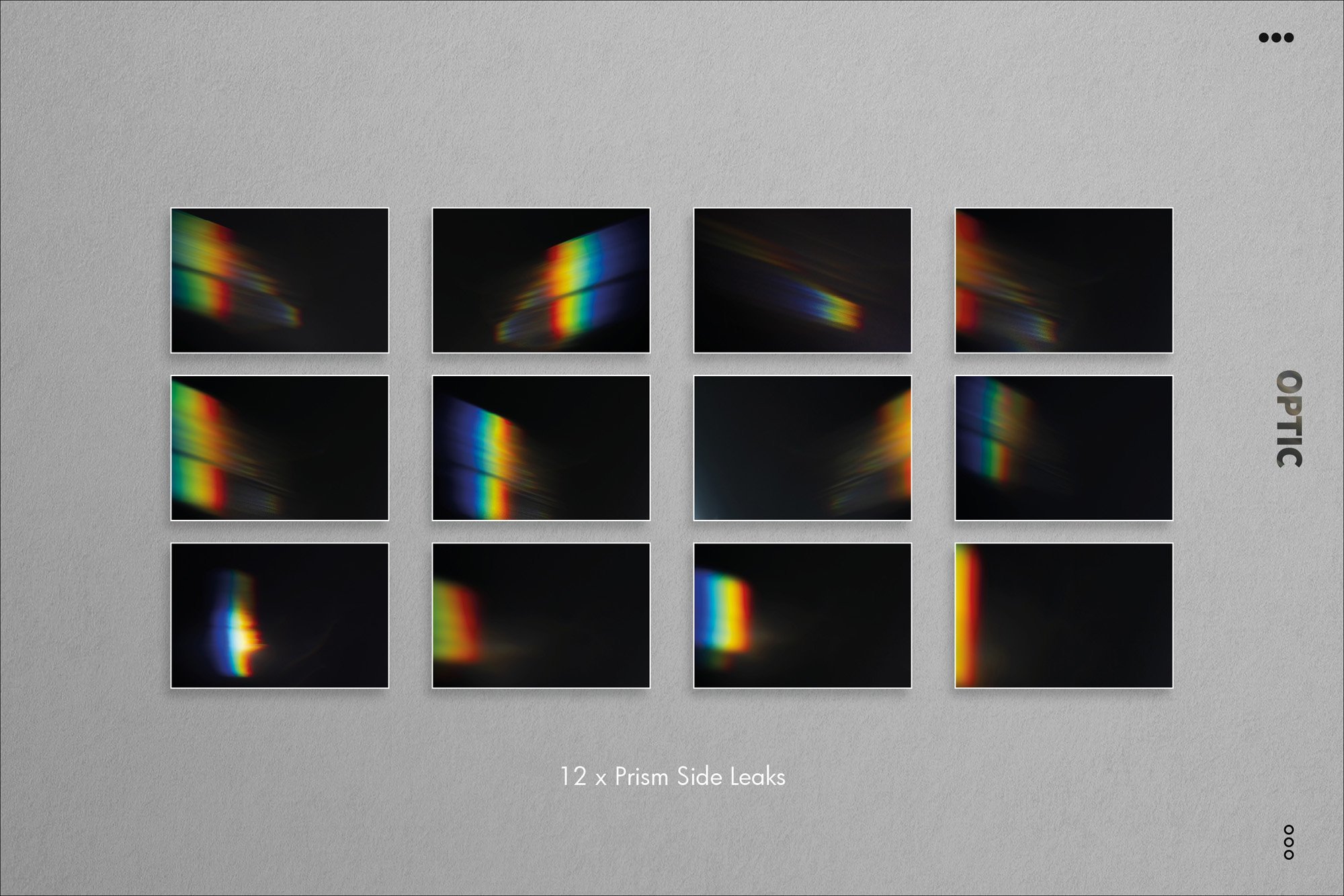 光学棱镜和彩虹漏光图片叠加素材 OPTIC | Prism & Rainbow Light Leaks（3469）图层云10