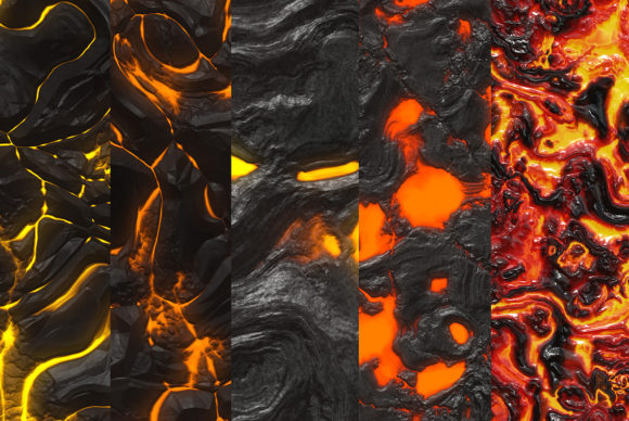 火和熔岩背景纹理素材 Fire and Lava Textures（3702）图层云1