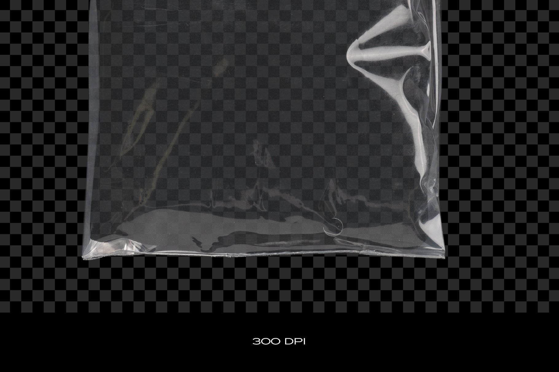 PrintPixel 285+潮流复古时尚透明保鲜膜真空密封包装塑料袋气泡膜包装纹理 Plastic Bundle Branding Wrap Texture（3831）图层云23