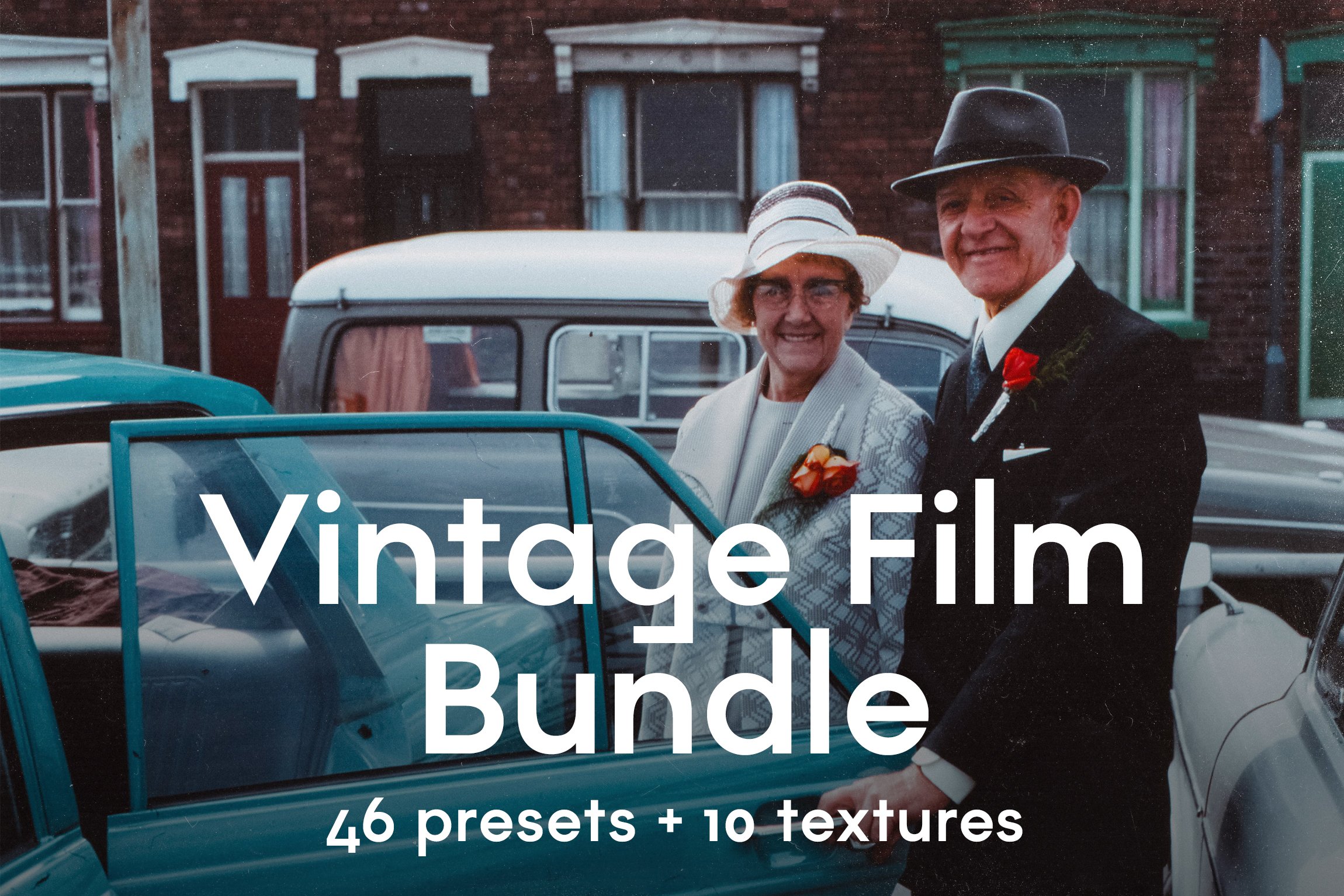 40多种经典真实灰尘划痕胶片纹理胶片预设独特套装 Vintage Film — LR Presets & Textures（3875）图层云