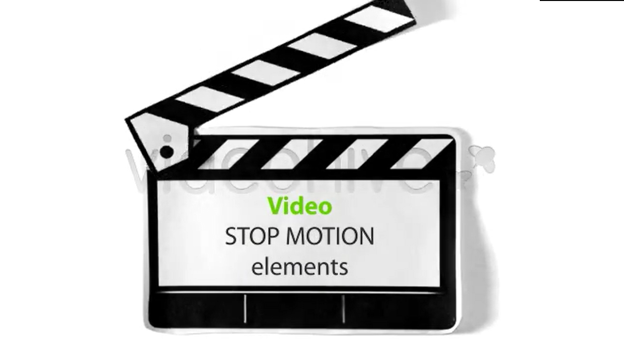 复古潮流剪纸虹膜定格动画视频灯泡撕纸风格化元素视频素材 Stop Motion Video Paper Cut Elements（3911）图层云4