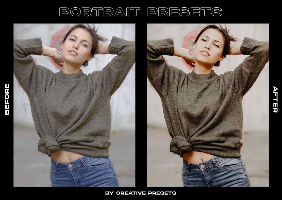 LR预设：80多个复古时尚人像婚礼摄影街拍 80 Portrait Lightroom Presets Bundle（3920）图层云