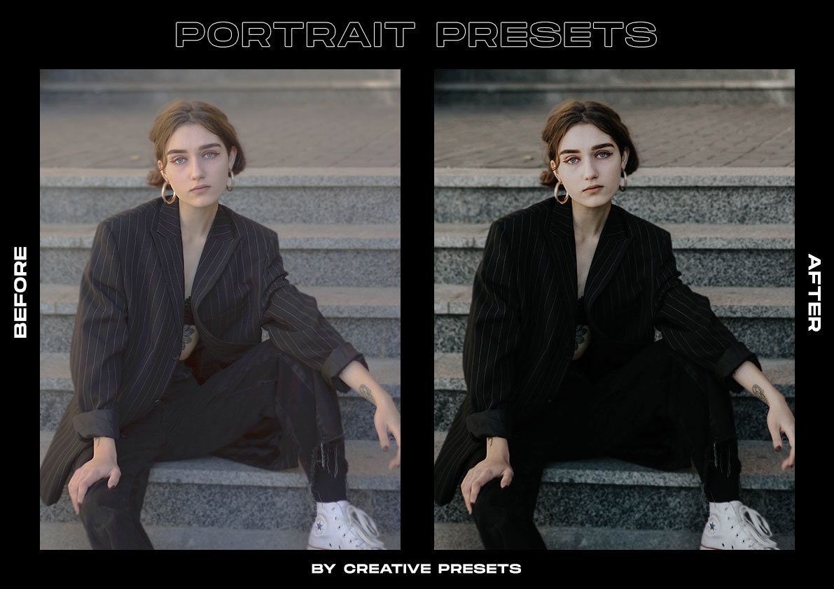 LR预设：80多个复古时尚人像婚礼摄影街拍 80 Portrait Lightroom Presets Bundle（3920）图层云