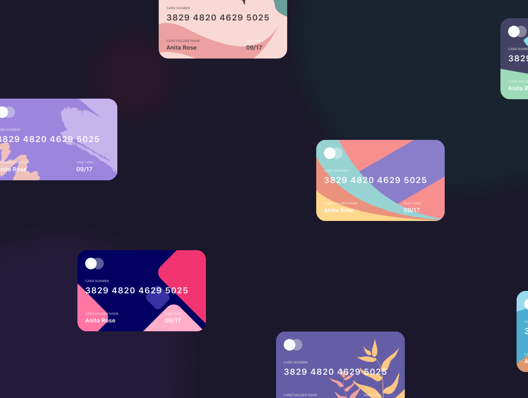 100种银行卡图案设计素材 Cazuu - 100 Bank Cards（3980）图层云3