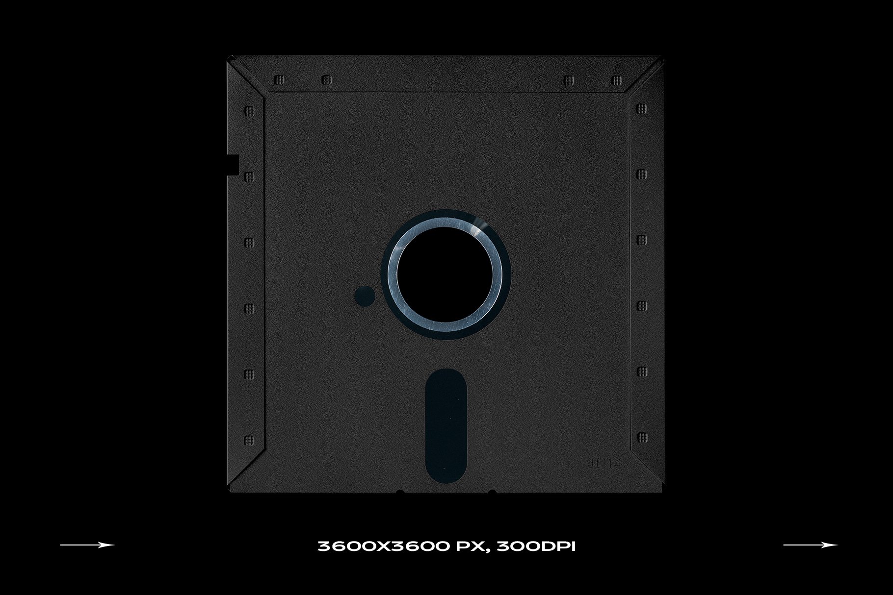 潮流复古软盘模型PSD模板包 Floppy Disk Mockup Template Bundle（3995）图层云11