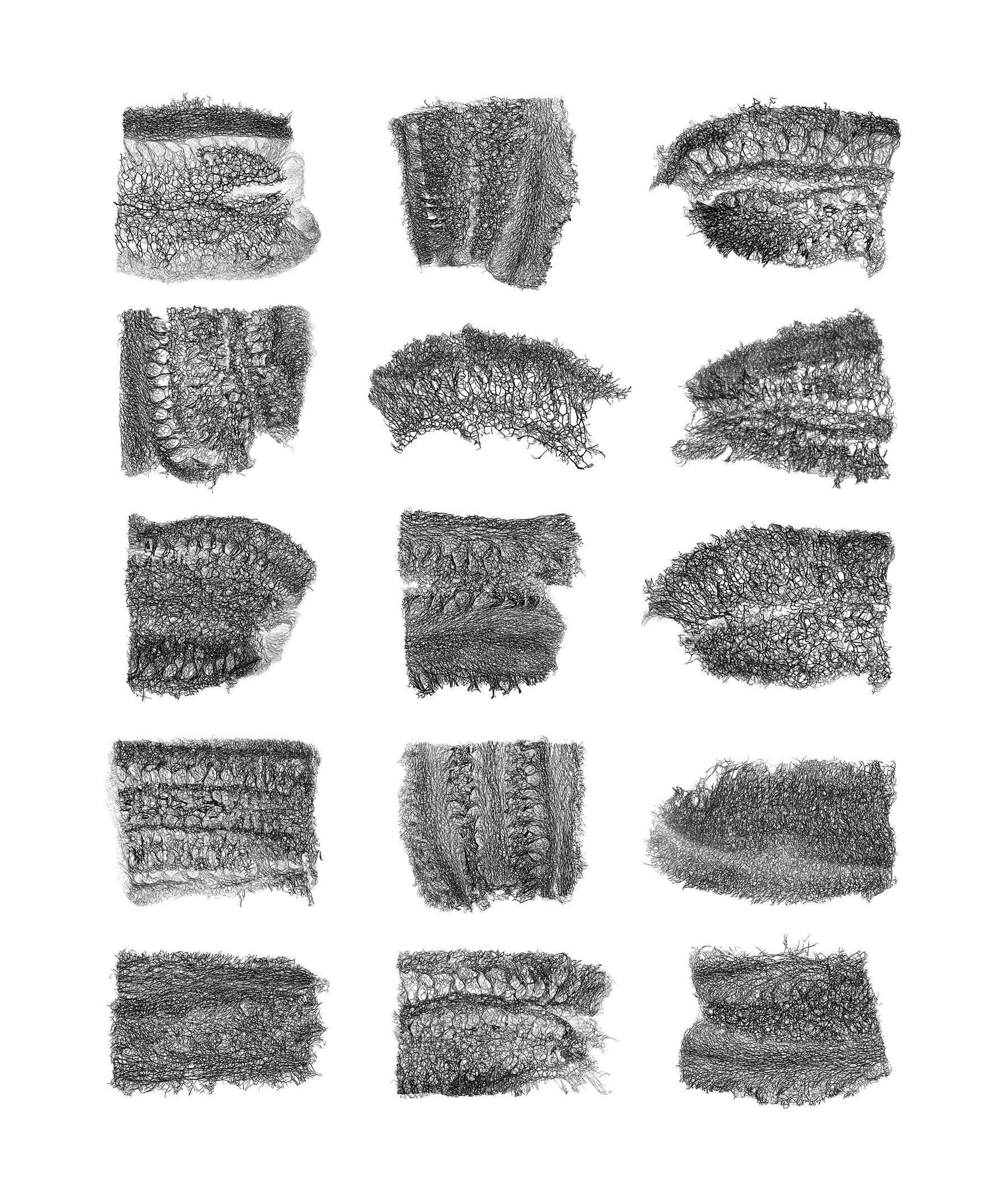 高级质感反射神经纹理PNG套装 30 NERV Textures vol.1（4016）图层云