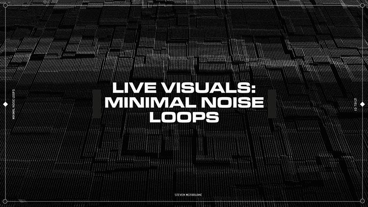 Steven Mcfarlane 44个新潮迷幻感抽象噪点VJ纹理无缝循环视频素材 Minimal Noise Loops（4238）图层云1