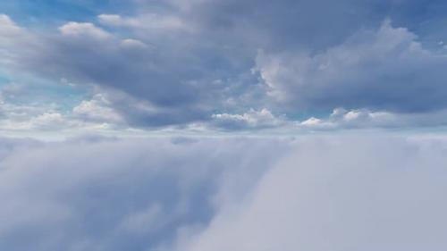 航空飞越体积云视频素材（4242）图层云