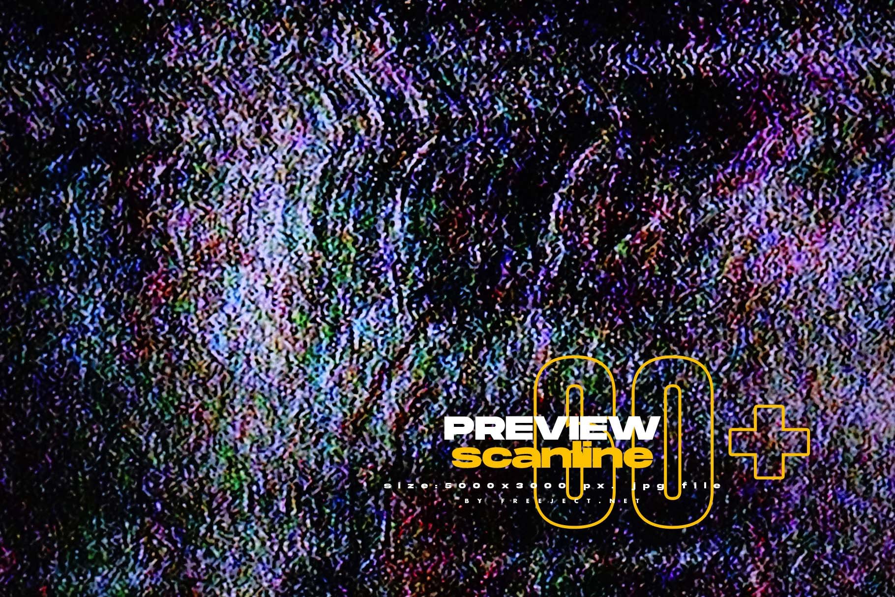 Scanline 62个抽象扫描线毛刺纹理故障图像背景素材（4335）图层云1