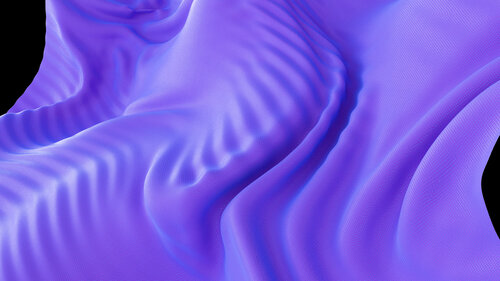 新潮霓虹渐变全息镭射抽象VJ流体模拟纹理视频素材（4369）图层云8