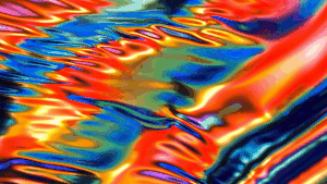 新潮霓虹渐变全息镭射抽象VJ流体模拟纹理视频素材（4369）图层云24
