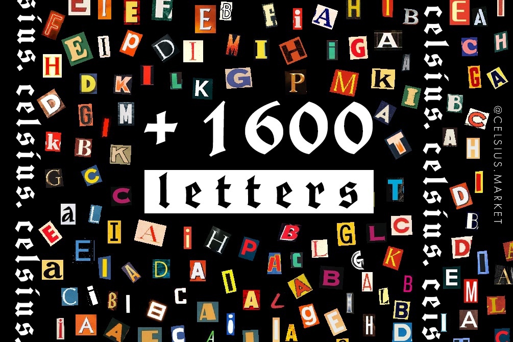 1600个复古剪纸英文字母符号剪报拼贴画（4590）图层云2