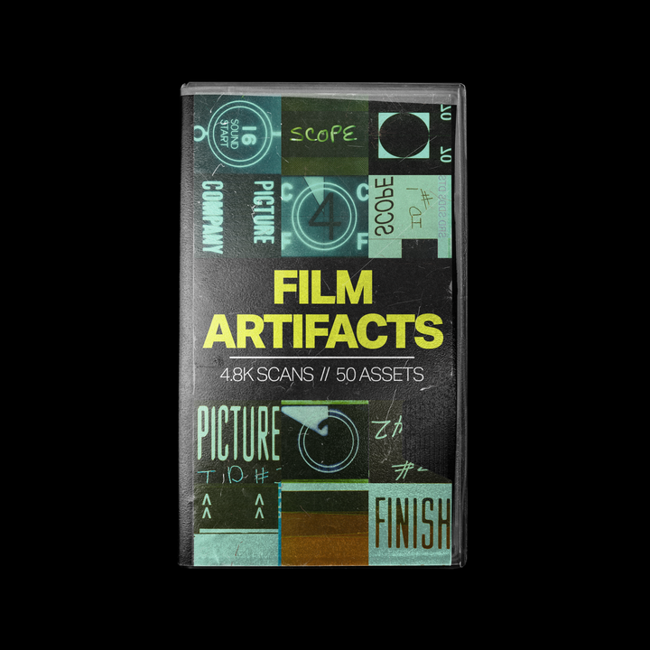 Tropiccolour 复古CRT胶片高分辨率灰尘污垢电影视频素材 FILM ARTIFACTS（4980）图层云