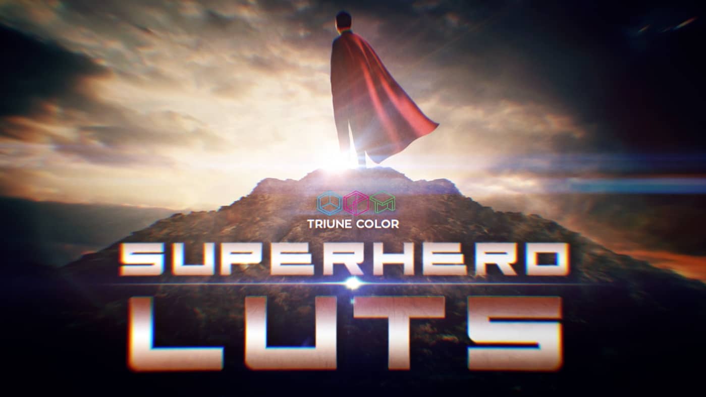 Triune Digital 好莱坞艺术美学超级英雄LUT调色预设包  SUPERHERO LUTS（6202）图层云