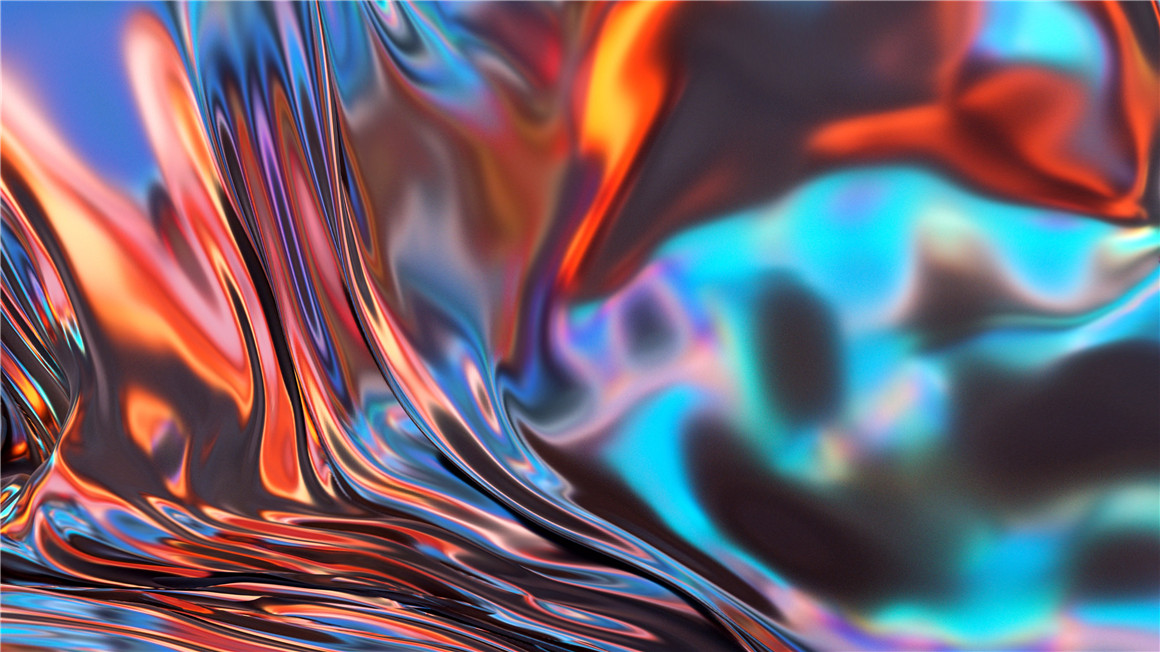 Tropic Color 艺术抽象液态酸性金属镀铬封面背景视觉素材包 Substance VISUALS & TEXTURES（6372）图层云14