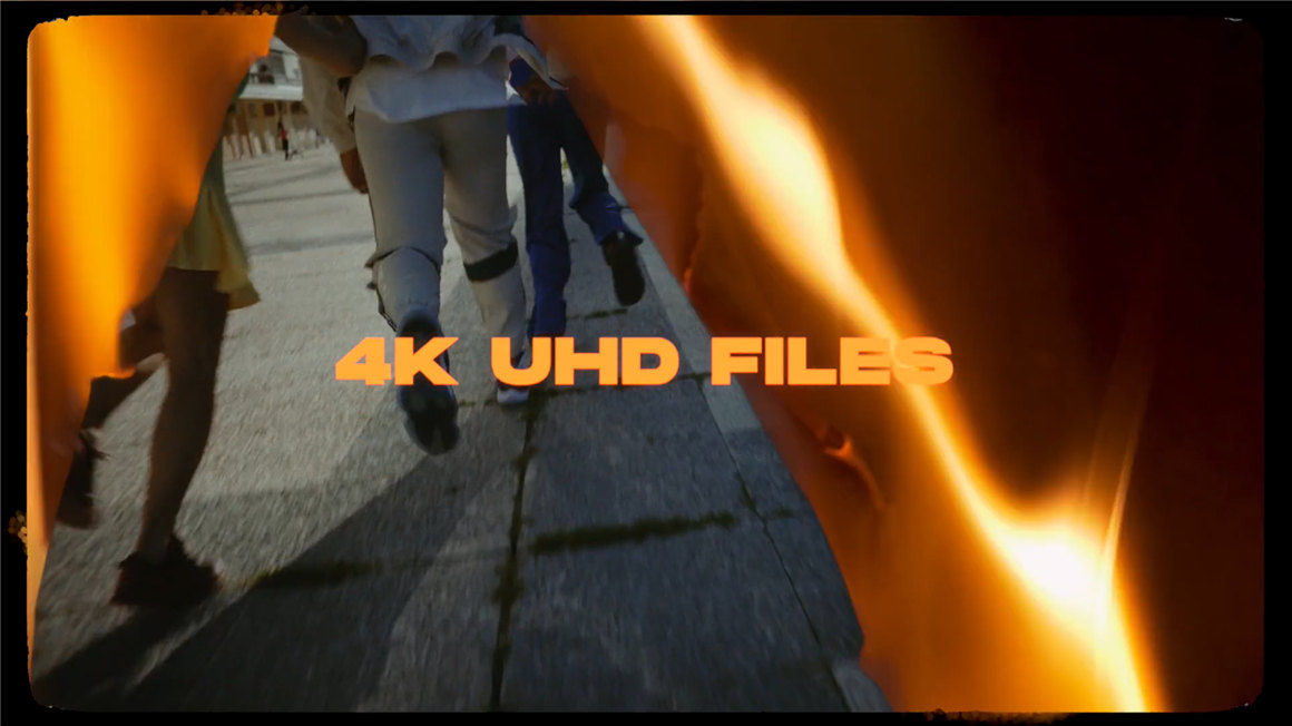 Blindusk 独特真实纸燃烧火焰刻录转场过渡胶片纹理4K视频+音效素材 BURNING PAPER TRANSITIONS（7079）图层云9