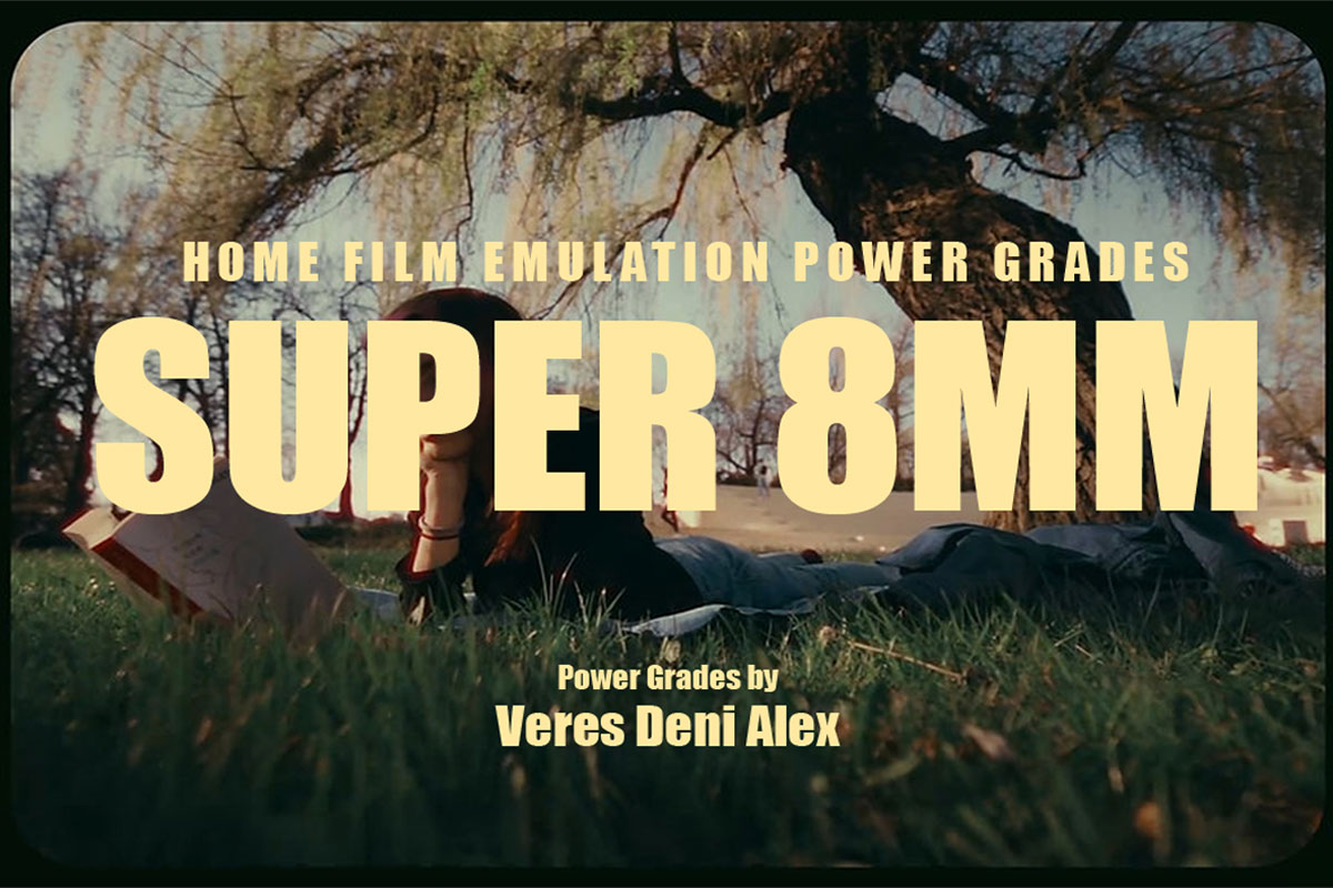 Veres Deni Alex 9种老式家庭胶片模拟达芬奇调色节点预设包 Super 8mm Home Film Emulation Power Grades（7081）