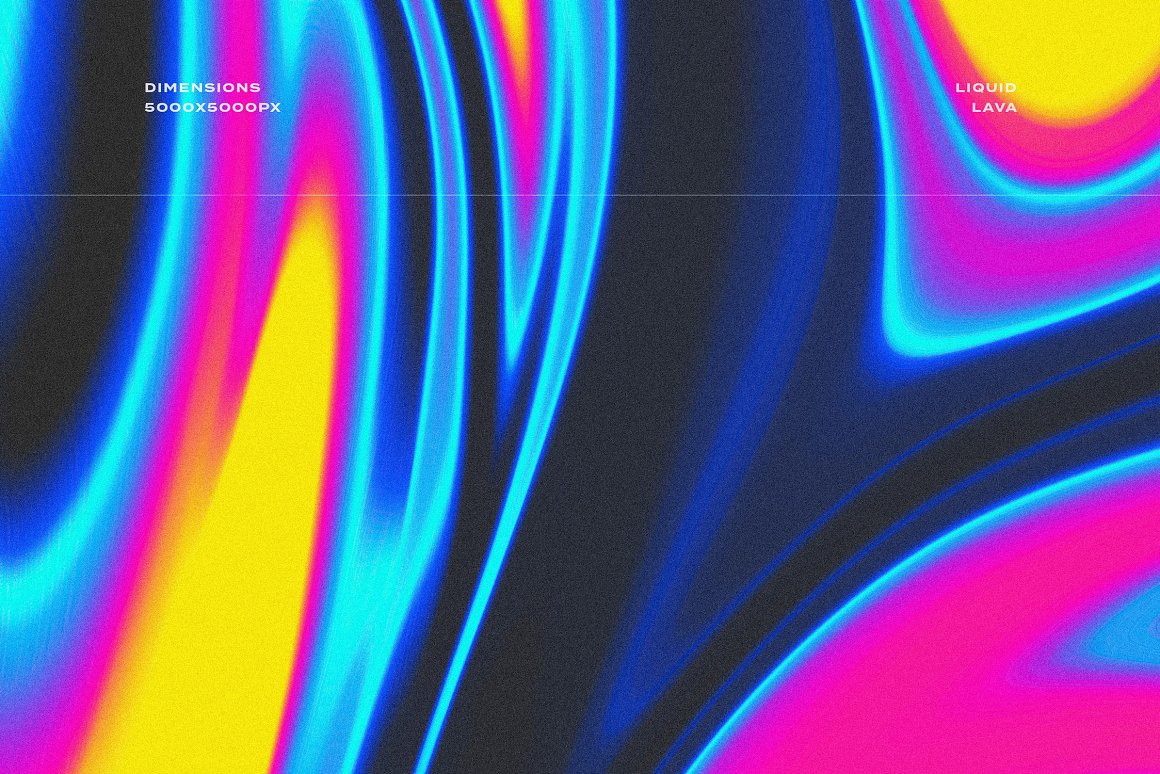 Liquid Lava 20款炫彩流体渐变迷幻液体熔岩油漆抽象艺术海报背景底纹PSD图片设计素材 Luminescent Textures（7104）图层云7