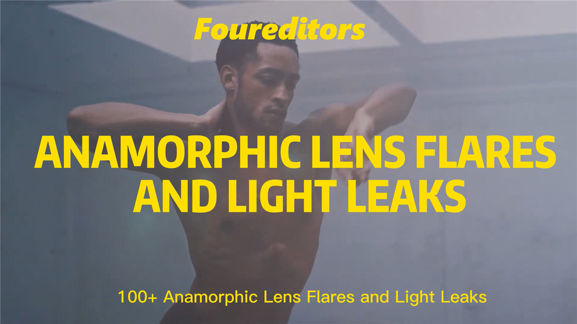 FOUR EDITORS 100个复古镜头烧伤损坏漏光散景辉光泄漏划痕叠加视频素材 Lens Flares and Light Leaks（7197）图层云3