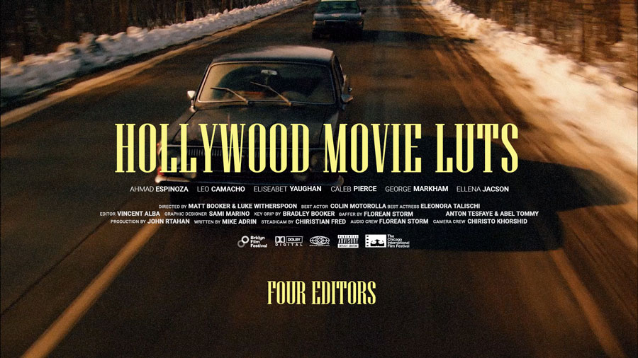 IMDB 150个独特好莱坞电影热门大片调色LUT预设包 HOLLYWOOD MOVIE LUTS（7199）