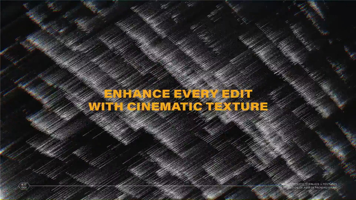 KEYFR 70个抽象多彩色调砂换毛刺噪点失真砾置效果纹理背景视频素材  Cinematic Texture Kit.001（7240）图层云