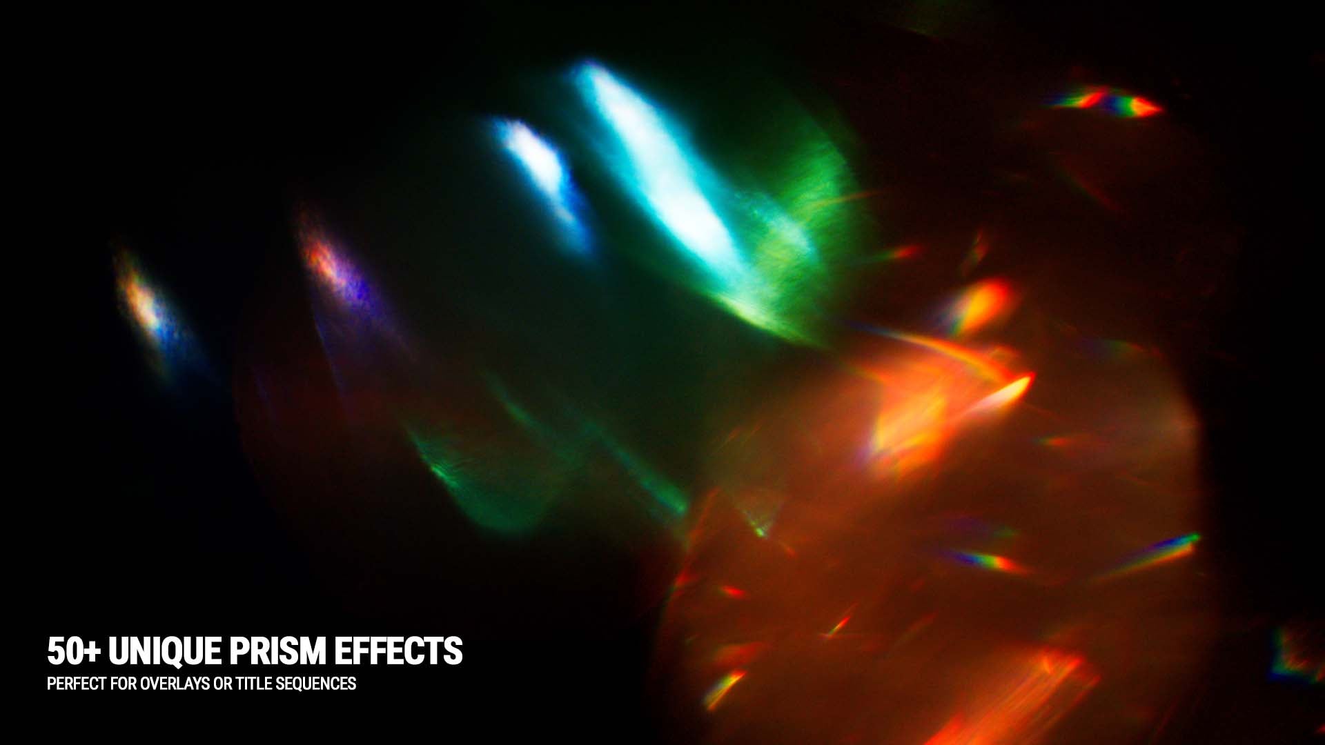 Video Milkshake 50多个多彩霓虹正宗棱镜耀斑漏光叠加层6K散景视频素材 Prism Effects Vol 1（7456）图层云