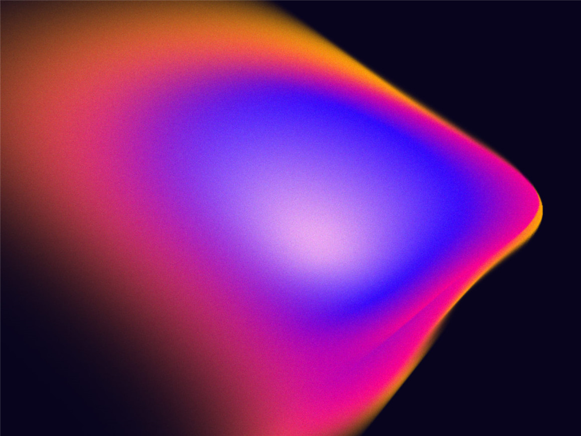 100个抽象酸性渐变弥散光模糊颗粒噪点纹理背景艺术图形设计素材 The Graints（7492）图层云10