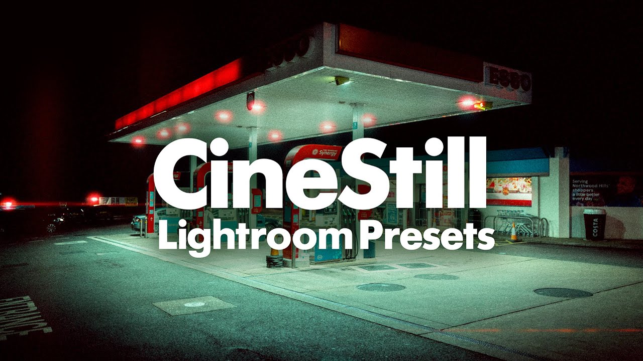 Jamie Windsor 复古柯达胶片电影模拟颗粒光晕夜间摄影LR预设包 Lightroom Presets 4 - Cinestill（7501）
