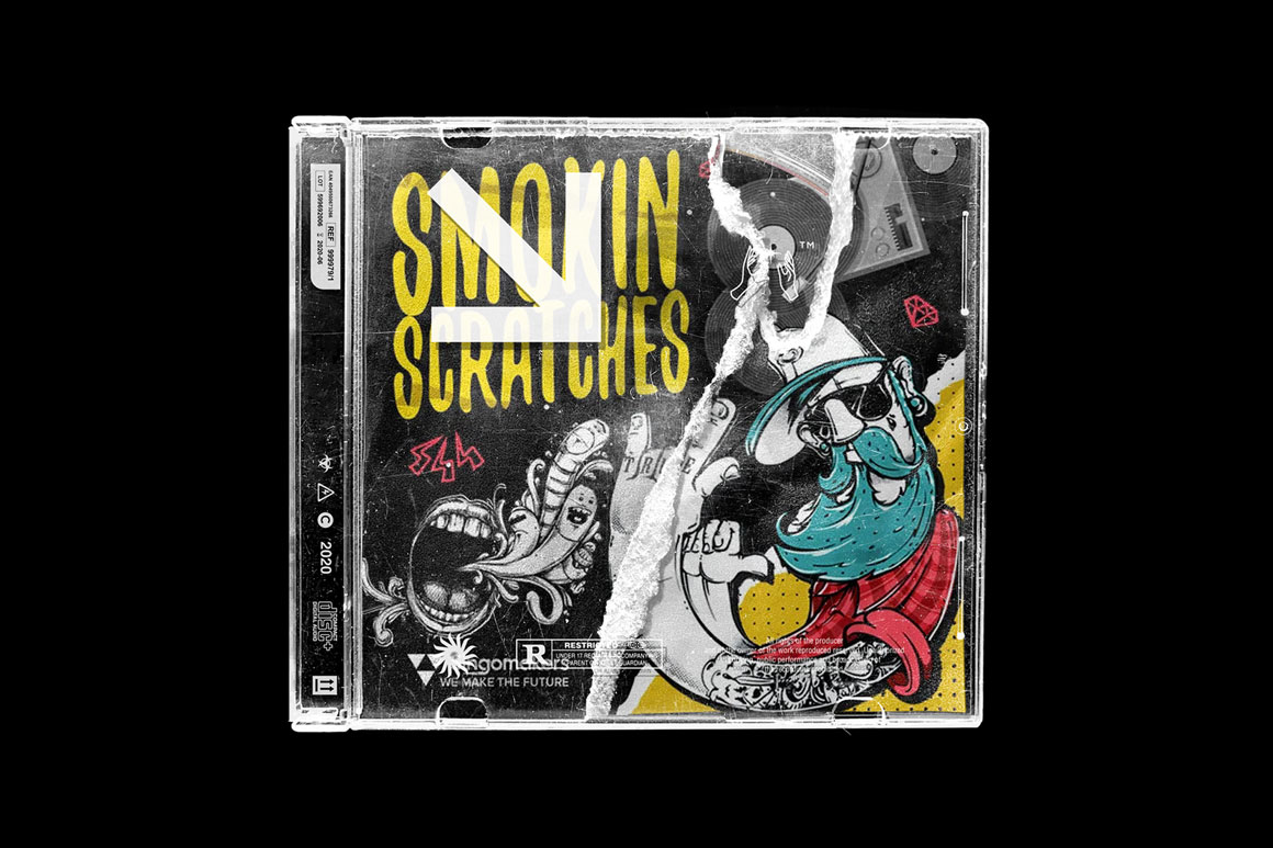 音效：嘻哈说唱打碟搓碟采样音效包 Singomakers Smokin Scratches（7524）