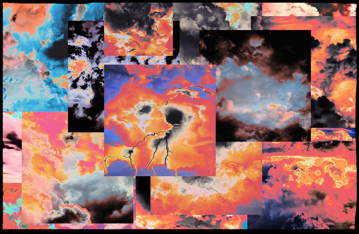 1900+赛博朋克未来机能拼贴艺术人物汽车花卉动物雕像复古涂鸦酸性剪纸纸片图形元素 1900+ Ultimate Collage Elements（7537）图层云15