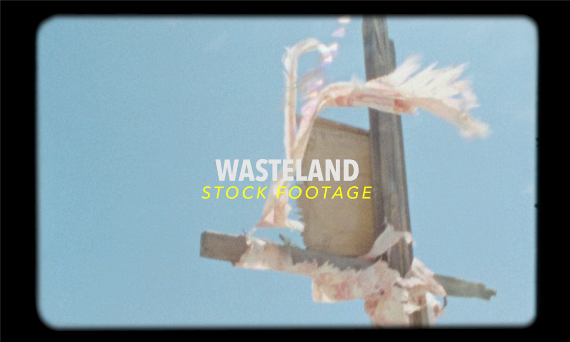 Tropic Colour 复古荒原VHS质感圆边哑光边框电影镜头剪辑视频素材 WASTELAND FILM STOCK FOOTAG（7550）图层云5
