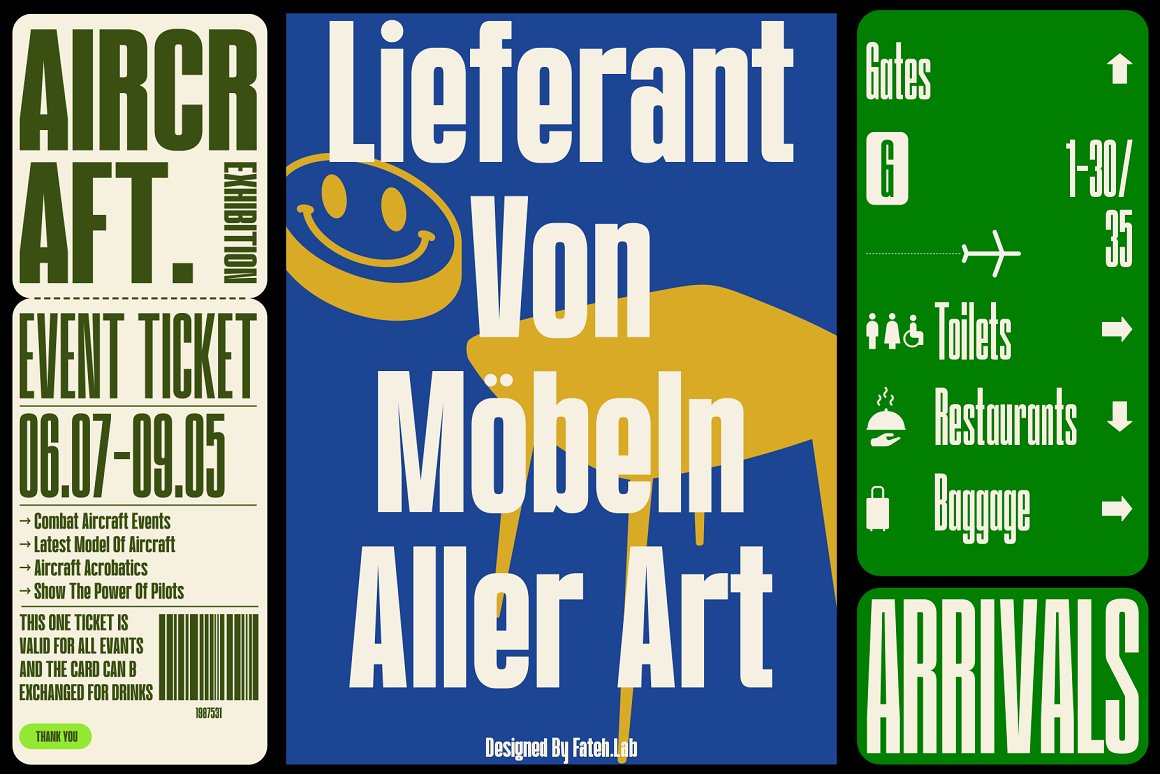 英文字体：现代时尚紧凑风格海报杂志服装标题字体 Heliuk | Modern Condensed Font（7608）图层云2