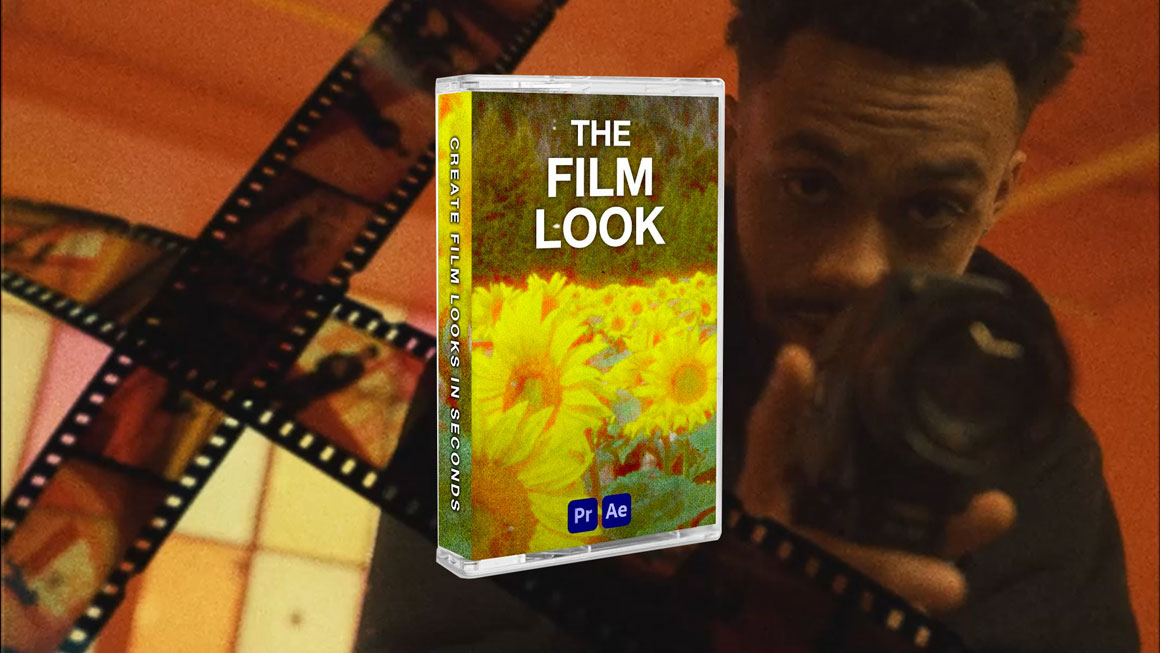 Tiny Tapes 复古胶片覆盖边框覆盖转场预设LUT效果套装 The Film Look（7657）